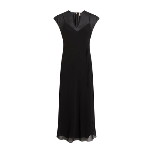 Calvin Klein Abito midi Abito Donna in georgette slim fit 34 - Francavilla Moda